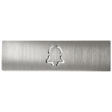 DoorBird D21x video door station cover for call button - Bell - Metal Finish