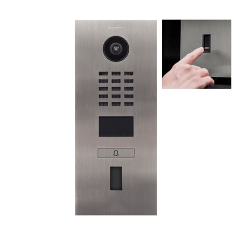 DoorBird IP Intercom Video Door Station D2101FV50 - Flush backbox and Surface backbox available separately