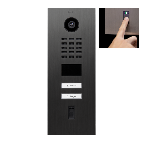 DoorBird IP Intercom Video Door Station D2102FV50 Call Buttons F – DoorBird  Intercom Smart Video Doorbell