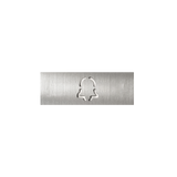 DoorBird D11x video door station cover for call button - Bell - Metal Finish