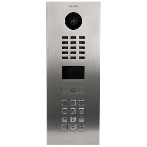 DoorBird IP Intercom Video Door Station D2101KV with Keypad - Flush backbox and Surface backbox available separately