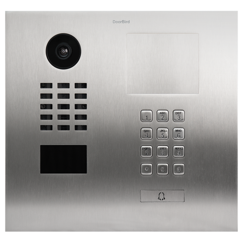 DoorBird IP Intercom Video Door Station D2101KH with Keypad - Flush backbox and Surface backbox available separately