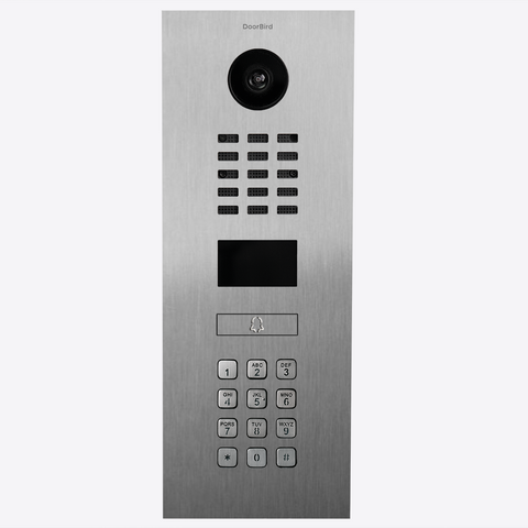 DoorBird IP Intercom Video Door Station D2201KV with Keypad | 5MP Camera | Flush or Surface backbox sold separately