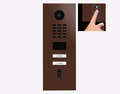 DoorBird IP Intercom Video Door Station D2102FV50 - 2 Call Buttons - Fingerprint Reader - Flush backbox and Surface backbox available separately