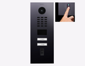 DoorBird IP Intercom Video Door Station D2102FV50 - 2 Call Buttons - Fingerprint Reader - Flush backbox and Surface backbox available separately