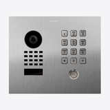 REFURBISHED : DoorBird IP Intercom Video Door Station D1101KH, Flush Mount with Keypad, V2A, Classic Button