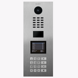 DoorBird Multi-Tenant IP Intercom Video Door Station D22DKV with Keypad and Display Module | 5MP Camera | Flush or Surface backbox sold separately