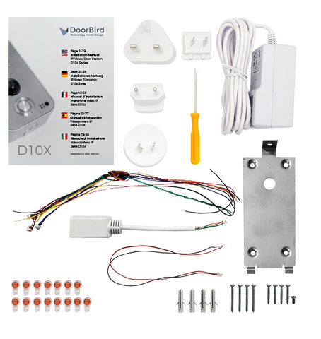 Replacement mounting kit for DoorBird IP Video Door Station D10x Series