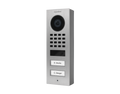 DoorBird IP Intercom Video Door Station D1102V, Surface Mount, 2 Button, Stainless Steel Metallic Finish