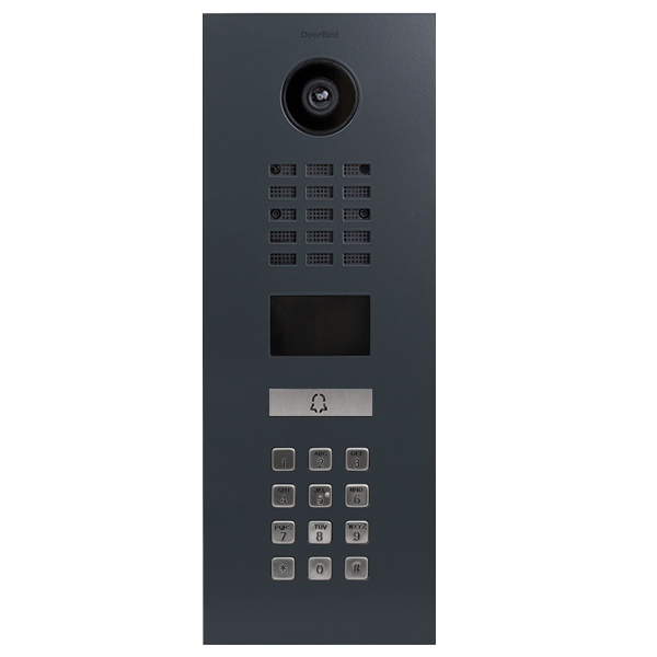 DoorBird IP Video Door Station D2101KV with Keypad Flush ba