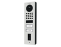 DoorBird IP Intercom Video Door Station Doorbell D1102FV, Surface Mount, 2 Button, Stainless Steel Metallic Finish