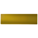 DoorBird D21x video door station cover for call button - Blank - Metal Finish