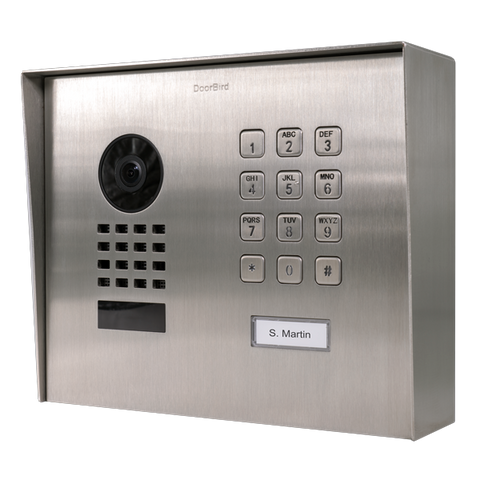 DoorBird IP Intercom Video Door Station D1101KH, Surface Mount with Keypad