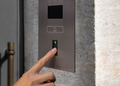 DoorBird IP Intercom Video Door Station Doorbell D1101FV, Surface Mount Stainless Steel Metallic Finish